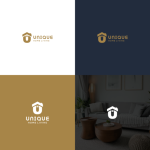 Unique Home Living | Logo Design by Farqaleit™