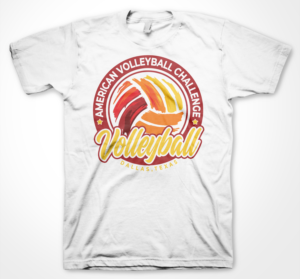 American Volleyball Challenge - AVC | Design de T-shirt par badpixelarts