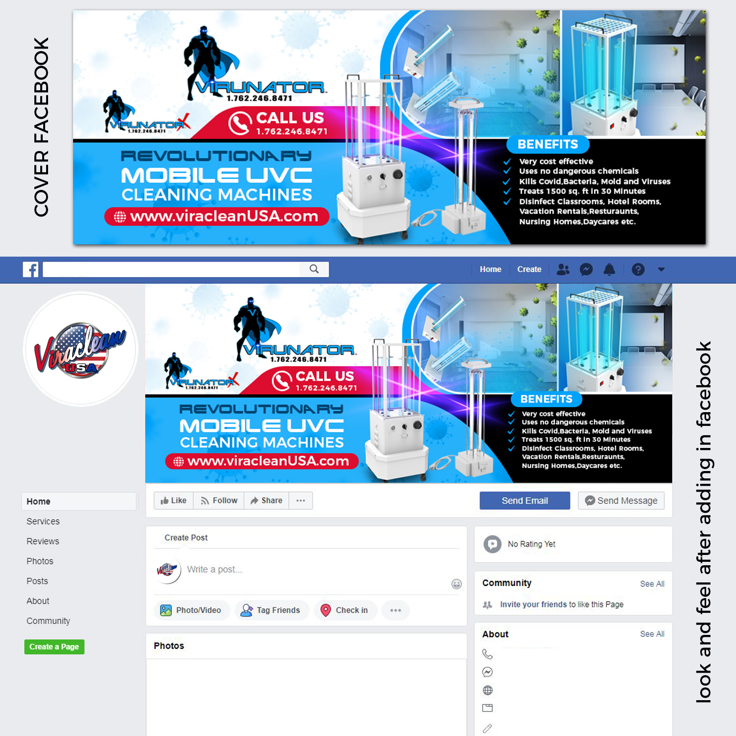 Facebook Design by TSU Creations for DTL Energy Solutions Inc. | Design #25310231