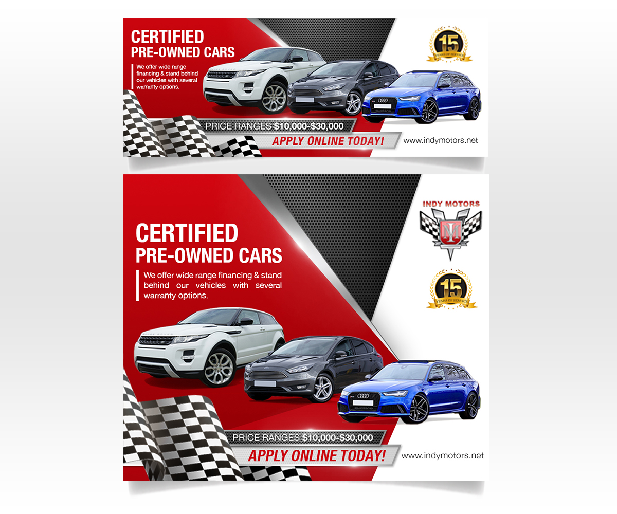 Facebook-Design von Luniere Designs für Indy Motors, Inc. | Design #25290043