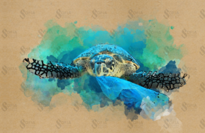 Save the Sea Turtles from Plastic Pollution! | Grafik-Design von SofiaDesignStudio