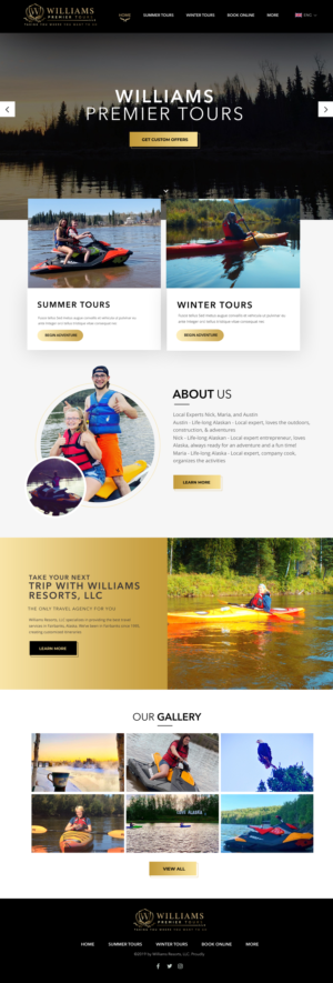Website Design For our Tour Company | Web Design by Blue Sparrow