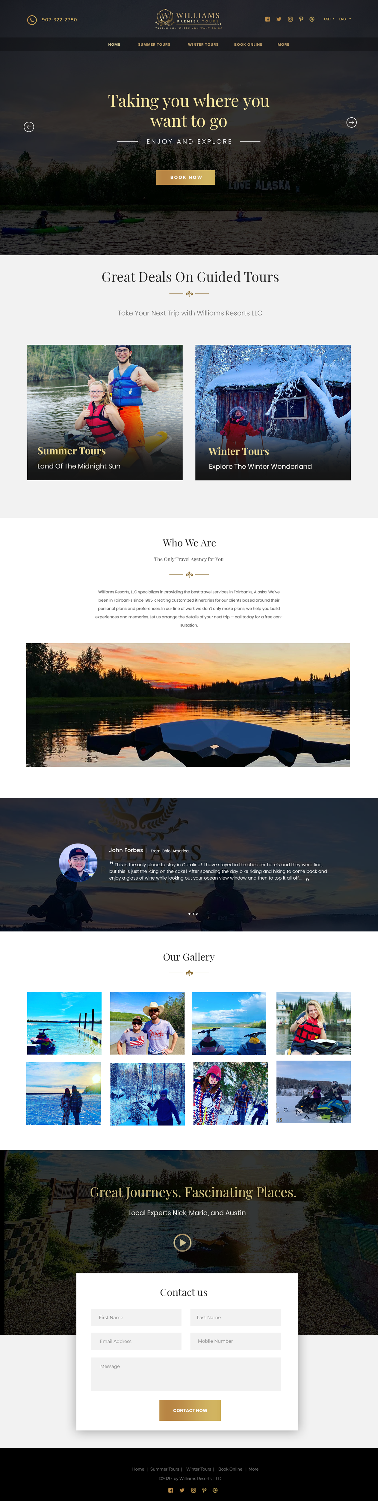 Web Design by designerkochi for Williams LLC   | Design #25275922