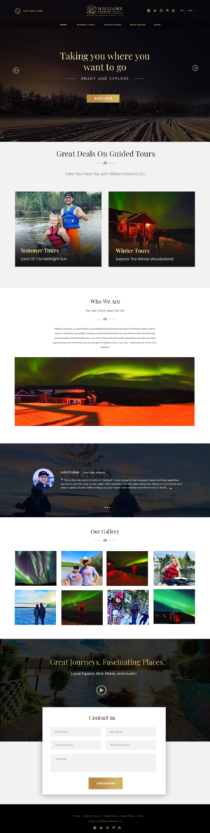 Diseño Web por designerkochi para Williams LLC   | Diseño: #25284171