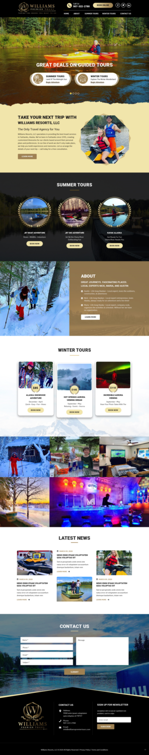 Web Design by pb for Williams LLC   | Design #25283947