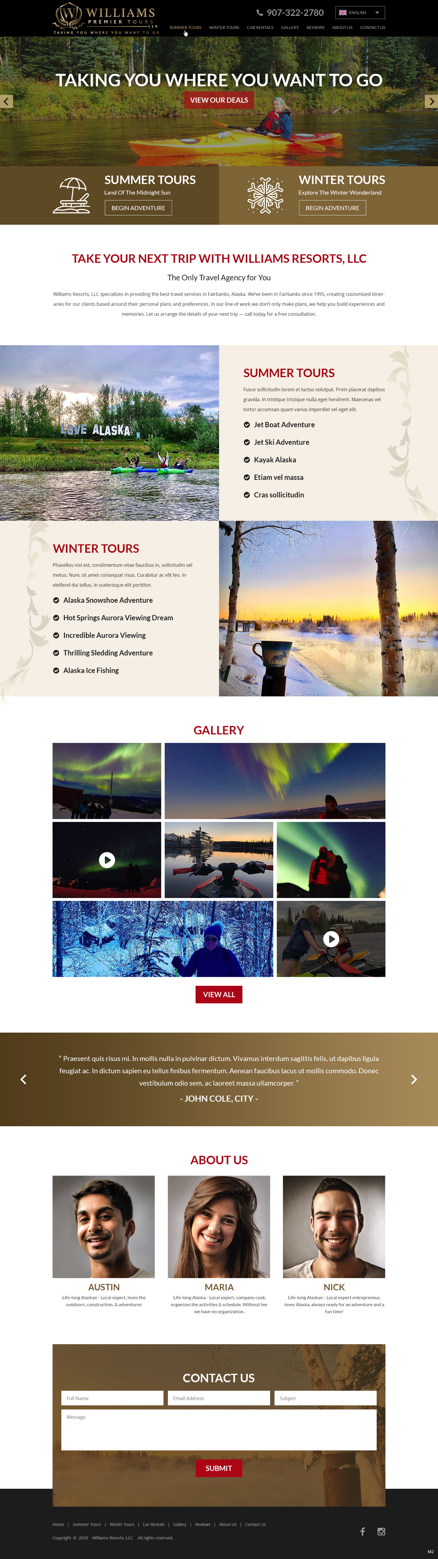 Diseño Web por pb para Williams LLC   | Diseño #25283956