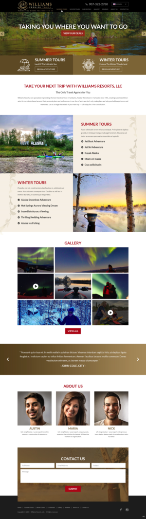 Web-Design von pb für Williams LLC   | Design: #25283956