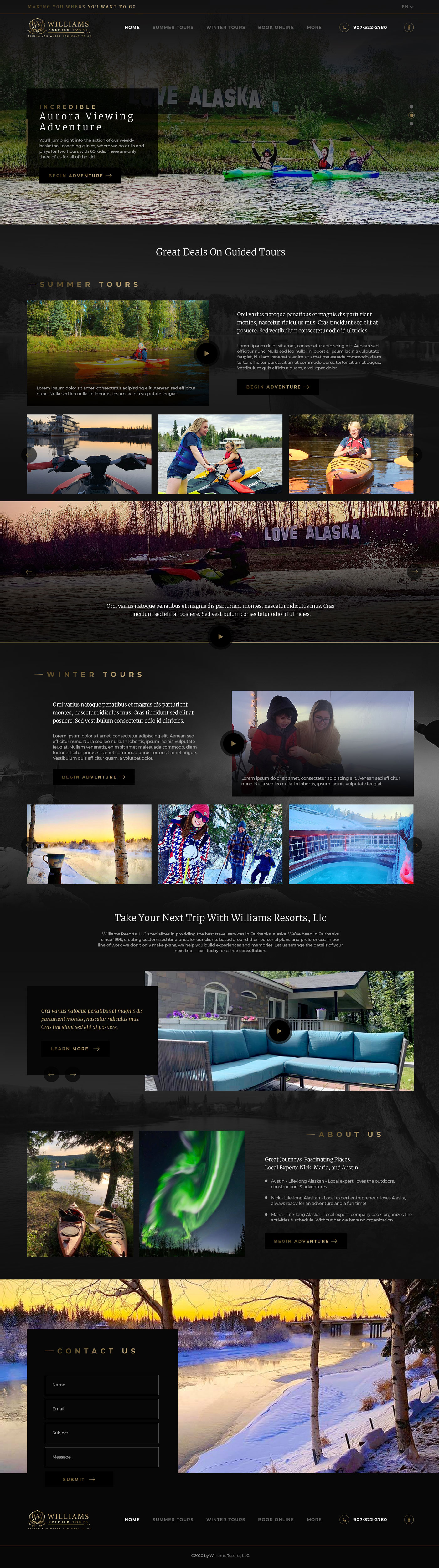 Web Design by logoQ for Williams LLC   | Design #25277485