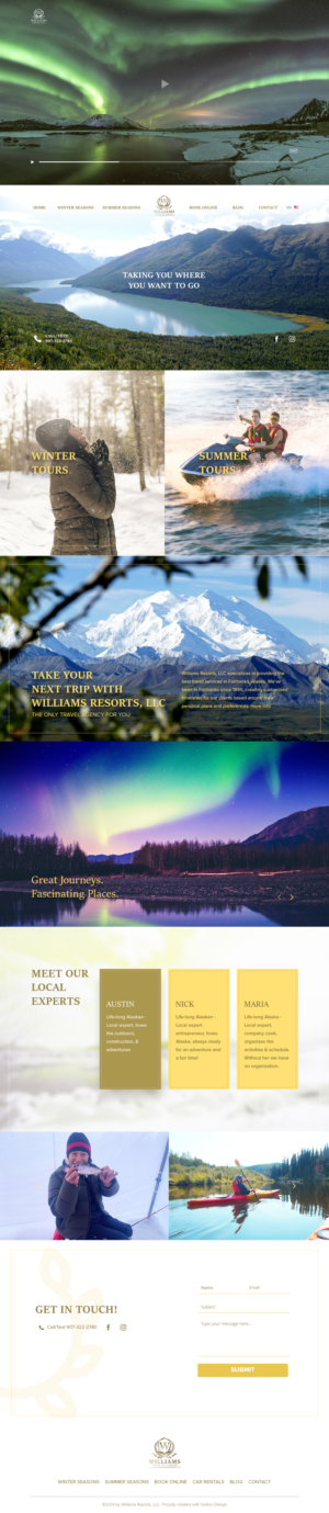 Web Design by nizardesain for Williams LLC   | Design #25312645