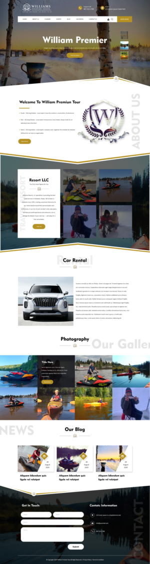 Website Design For our Tour Company | Web Design by Jarry199776