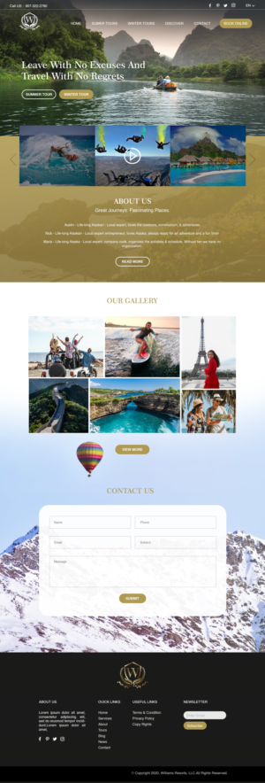 Web-Design von Creative Slices für Williams LLC   | Design: #25276980