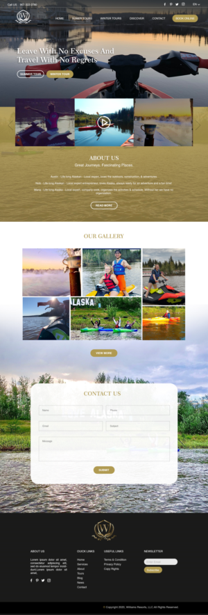 Diseño Web por Creative Slices para Williams LLC   | Diseño: #25282322