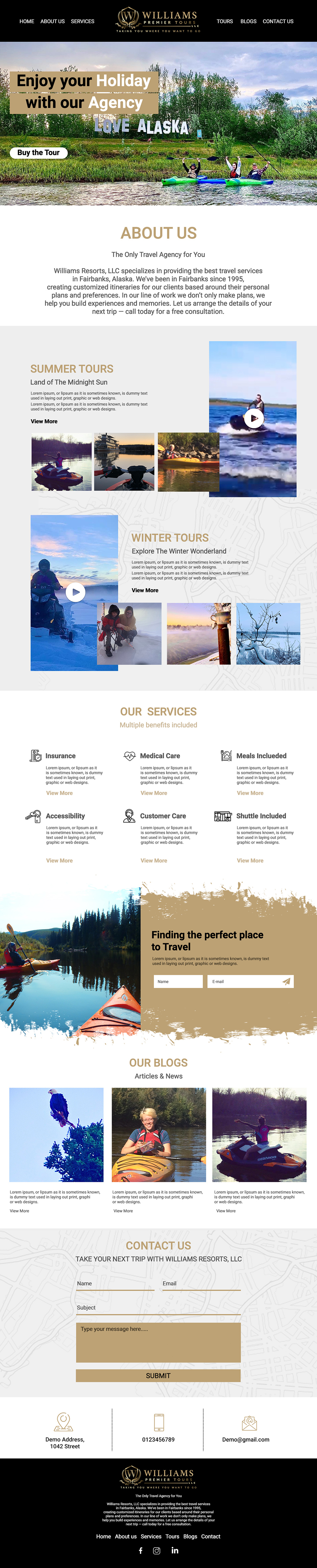 Web-Design von Creative Slices für Williams LLC   | Design #25299845