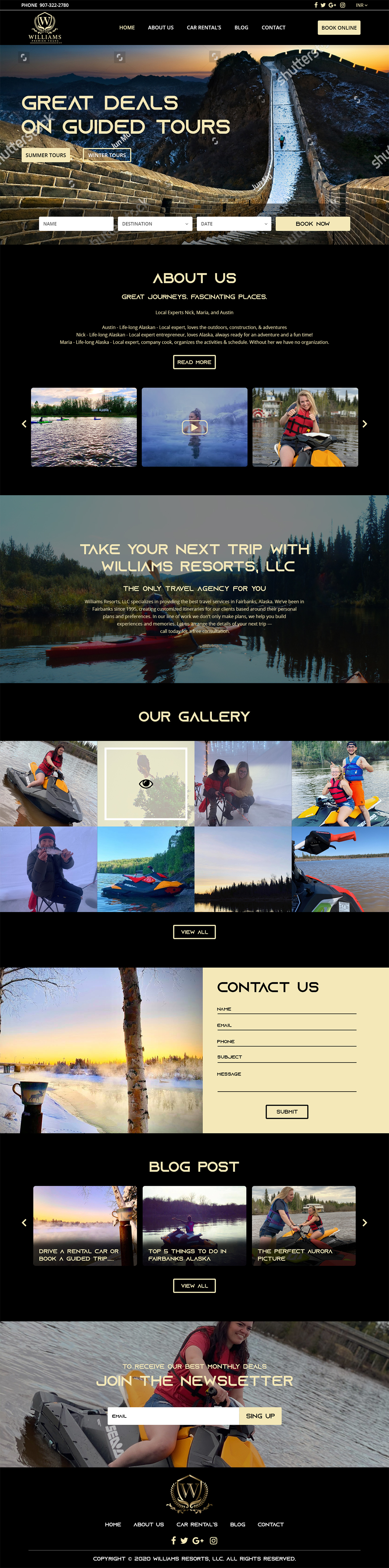 Web-Design von Creative Slices für Williams LLC   | Design #25299859