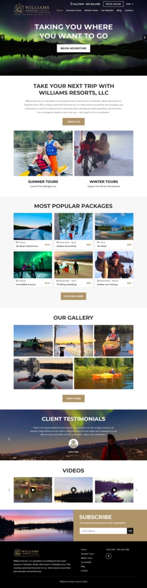 Web Design by Starlyn DS for Williams LLC   | Design #25294804