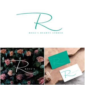 Rosa's Beauty Studio | Logo Design by DominicDesign