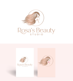 Rosa's Beauty Studio | Logo Design by Amethystica