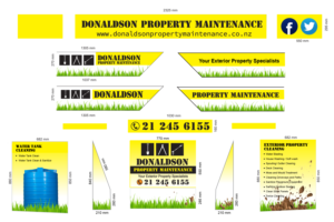 Graphic Design by Pint & Promotional Projects for Donaldson Property Maintenance | Design: #25326972