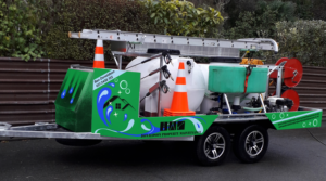 Donaldson property maintenance house wash and water tank cleaning trailer | Grafik-Design von MK-3D