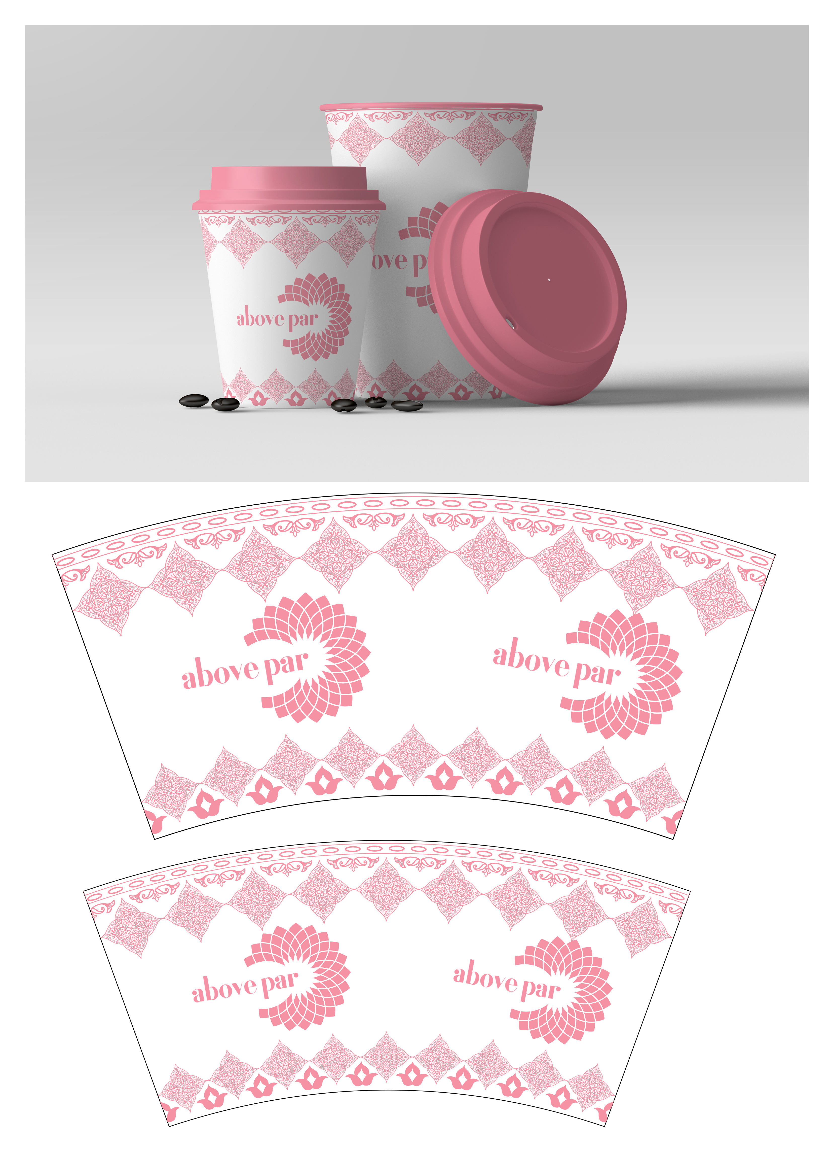 Cup and Mug Design by sohel 14 for Above Par | Design #25283594