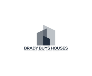 Brady Buys Houses: Your Problem Solved Quickly | Logo Design by Ochieng