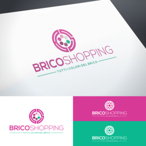 BricoShopping            tutti i colori del brico | Logo Design by tejo
