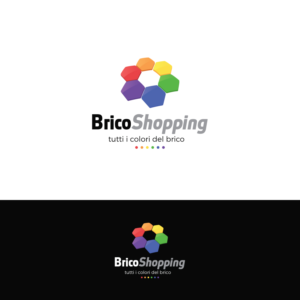 BricoShopping            tutti i colori del brico | Logo Design by Rii