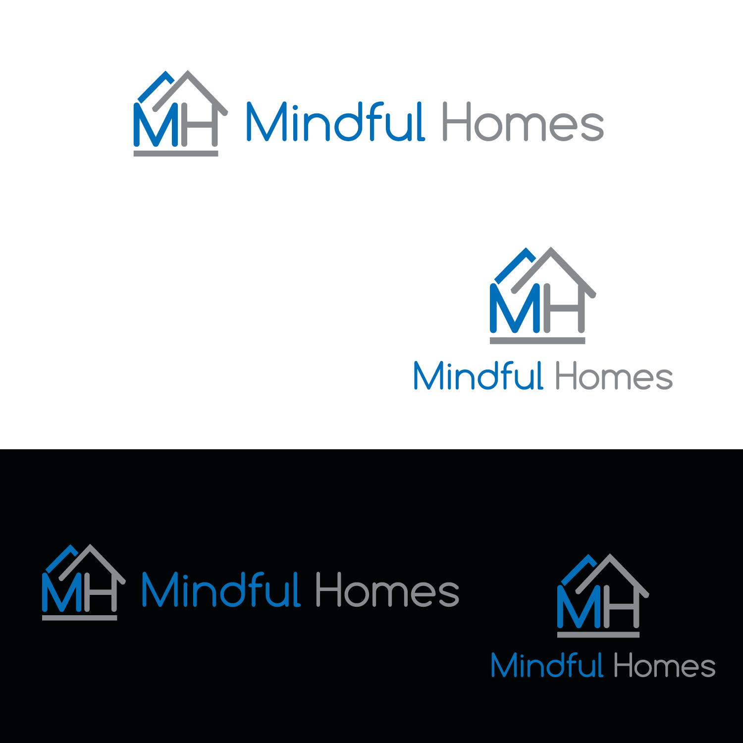 Logo Design by emptyboxgraphics for Mindful Homes LLC | Design #25286140