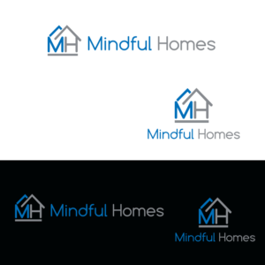 MH or Mindful Homes | Logo Design by emptyboxgraphics