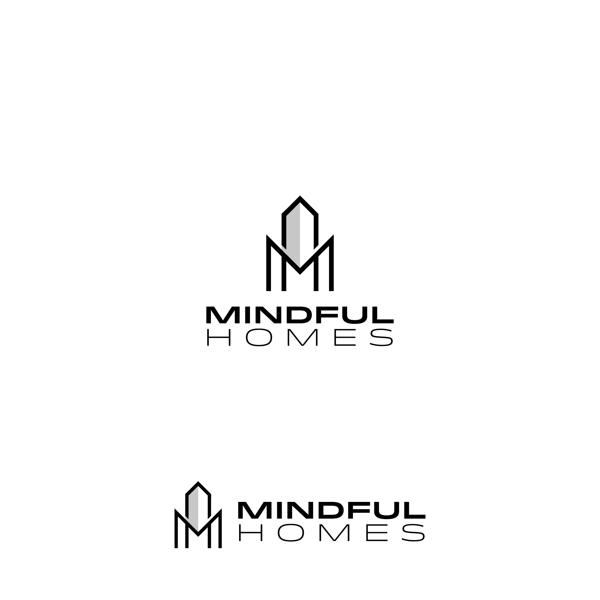 Logo Design by AR-VI for Mindful Homes LLC | Design #25283049