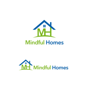 MH or Mindful Homes | Logo Design by PsyPen