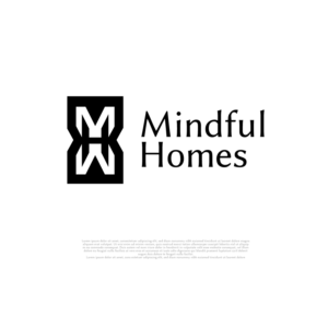 MH or Mindful Homes | Logo Design by Ng V Duc