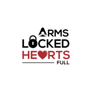 Arms Locked Hearts full | Logo Design by aneesh vs