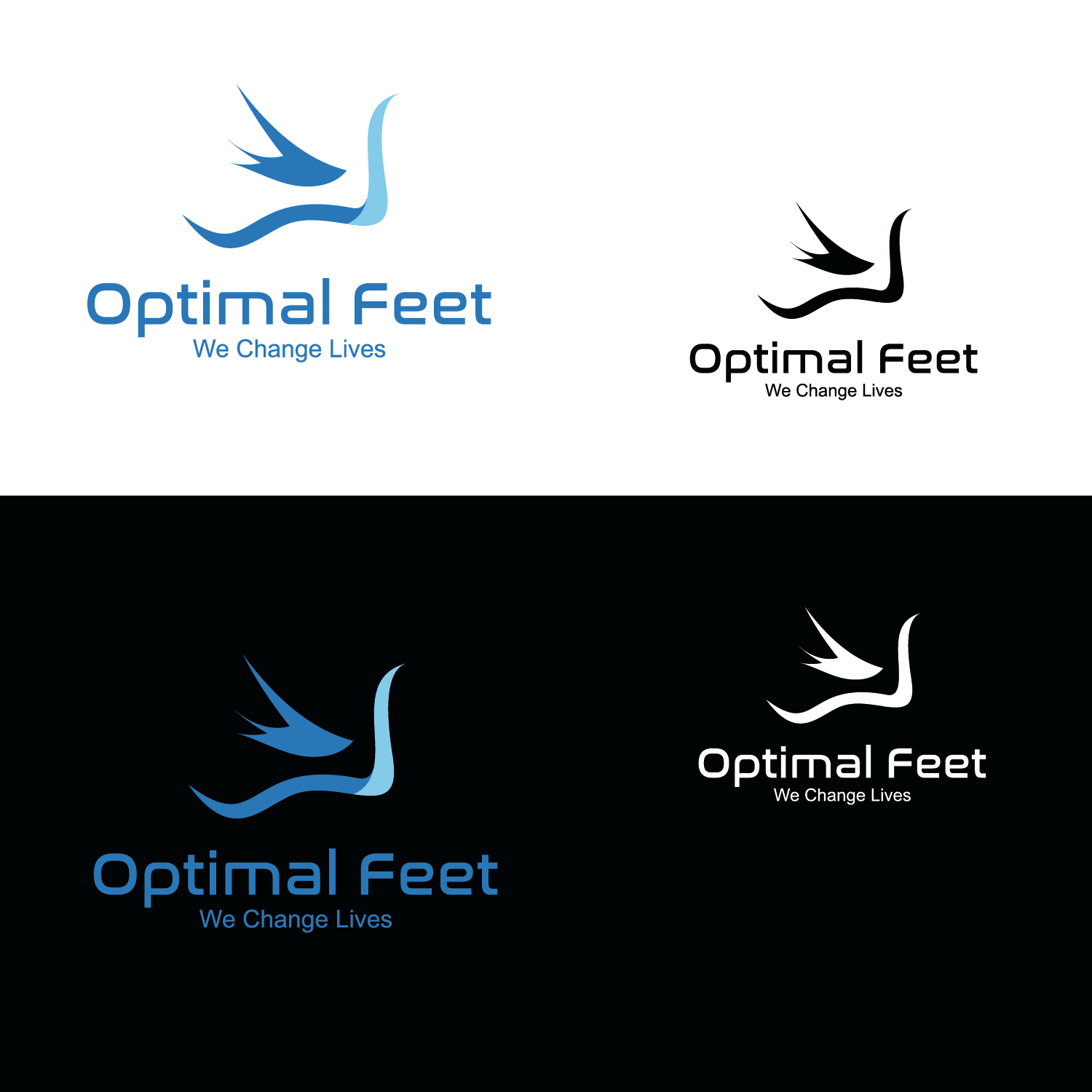 Design de Logo par emptyboxgraphics pour Optimal Feet, LLC | Design #25282683