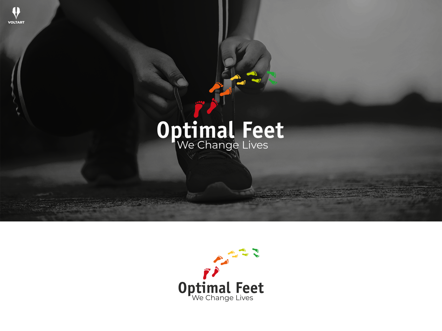 Diseño de Logo por voltart para Optimal Feet, LLC | Diseño #25286160