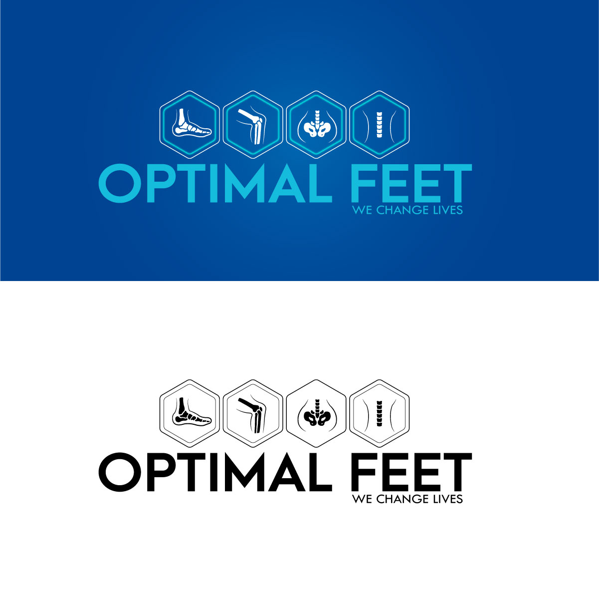 Logo Design by EnriqueF for Optimal Feet, LLC | Design #25322084