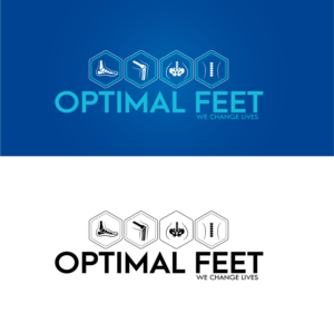 Diseño de Logo por EnriqueF para Optimal Feet, LLC | Diseño: #25322084
