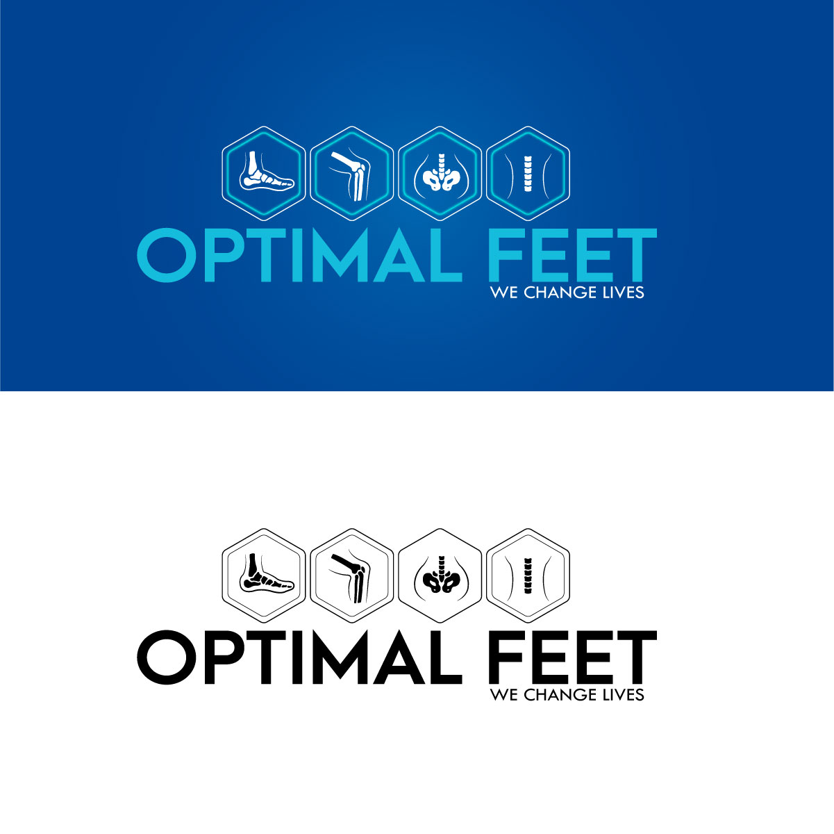 Logo Design by EnriqueF for Optimal Feet, LLC | Design #25322085