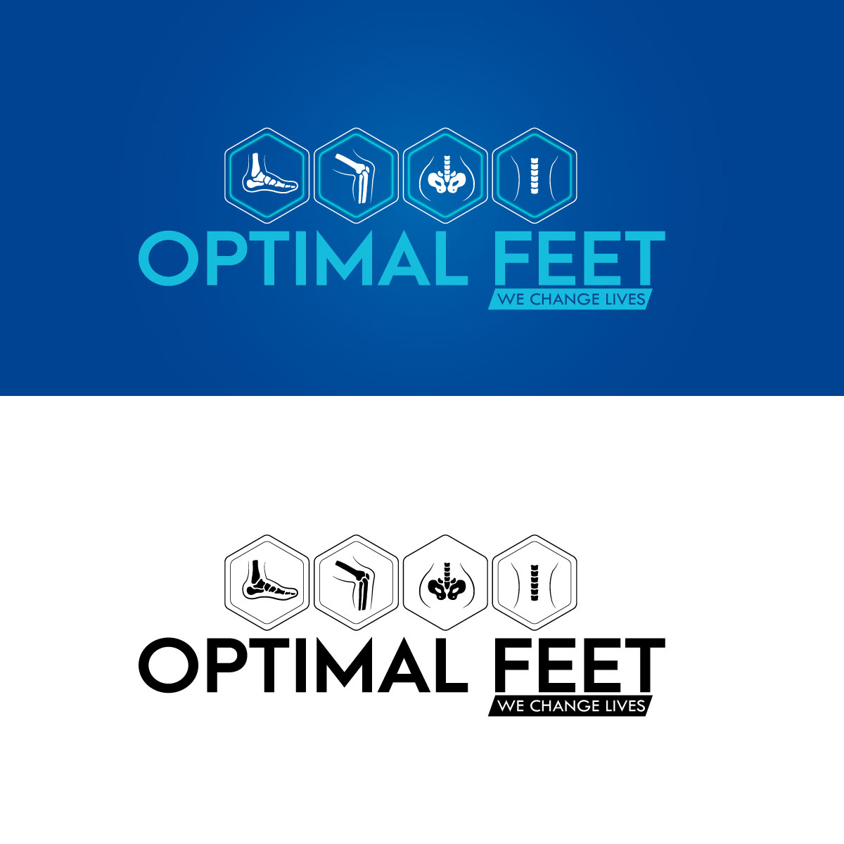 Logo Design by EnriqueF for Optimal Feet, LLC | Design #25322086