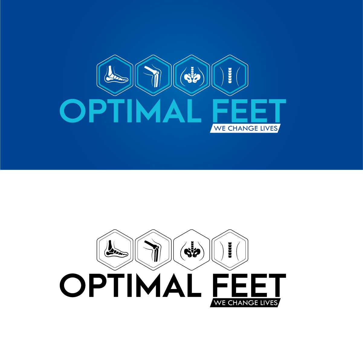 Logo Design by EnriqueF for Optimal Feet, LLC | Design #25322108