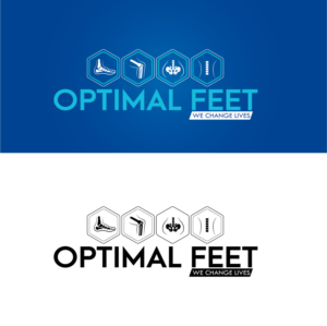 Diseño de Logo por EnriqueF para Optimal Feet, LLC | Diseño: #25322108