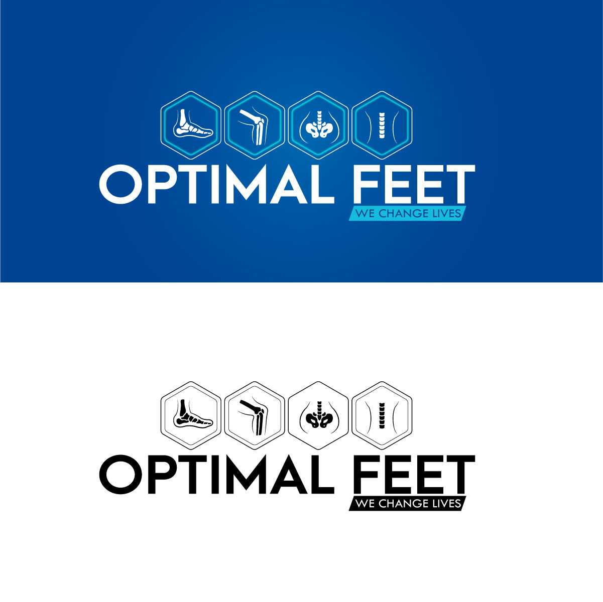 Logo Design by EnriqueF for Optimal Feet, LLC | Design #25322122