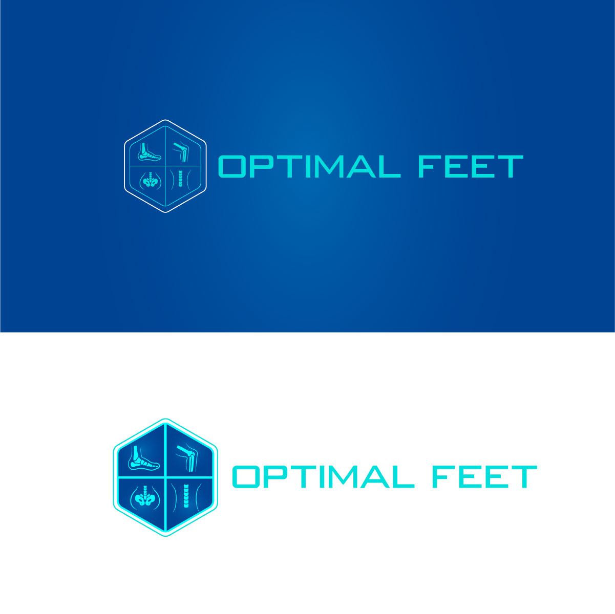 Logo Design by EnriqueF for Optimal Feet, LLC | Design #25368090