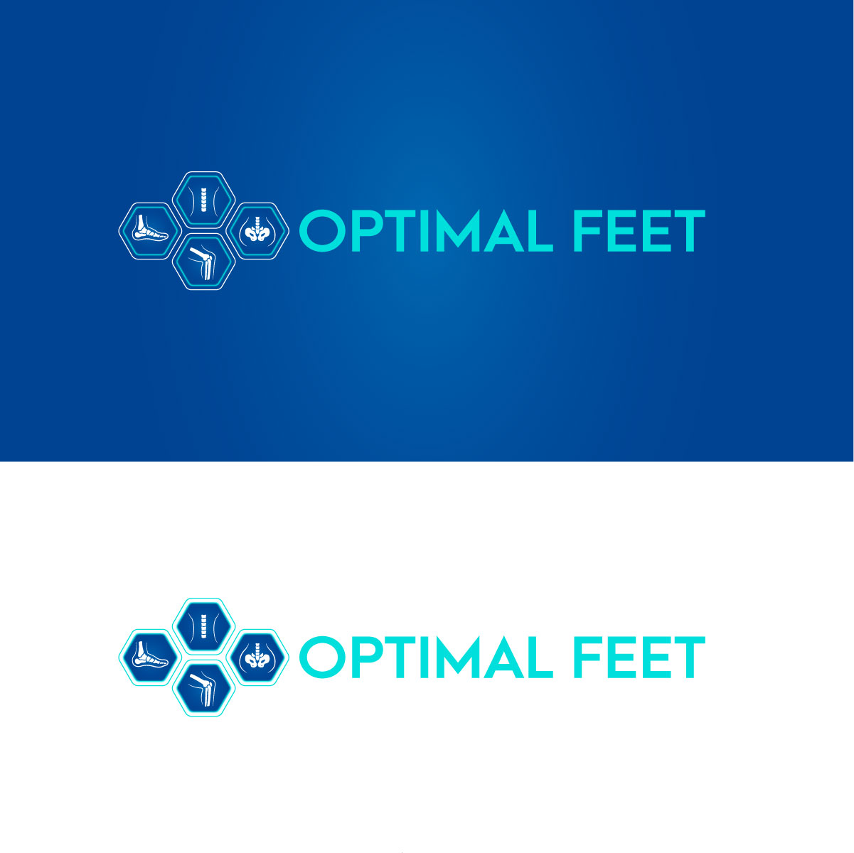 Logo Design by EnriqueF for Optimal Feet, LLC | Design #25368227