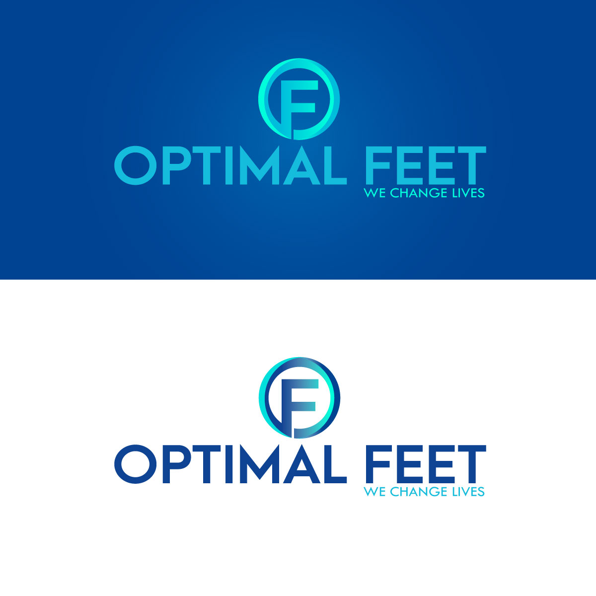 Logo Design by EnriqueF for Optimal Feet, LLC | Design #25381686