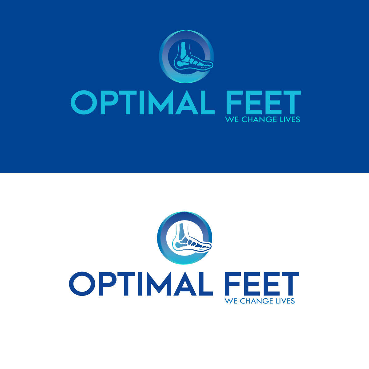 Logo Design by EnriqueF for Optimal Feet, LLC | Design #25395320
