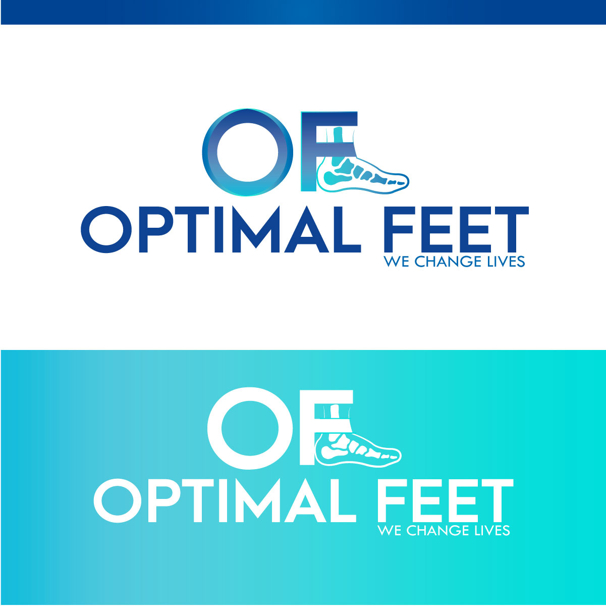 Logo Design by EnriqueF for Optimal Feet, LLC | Design #25395365