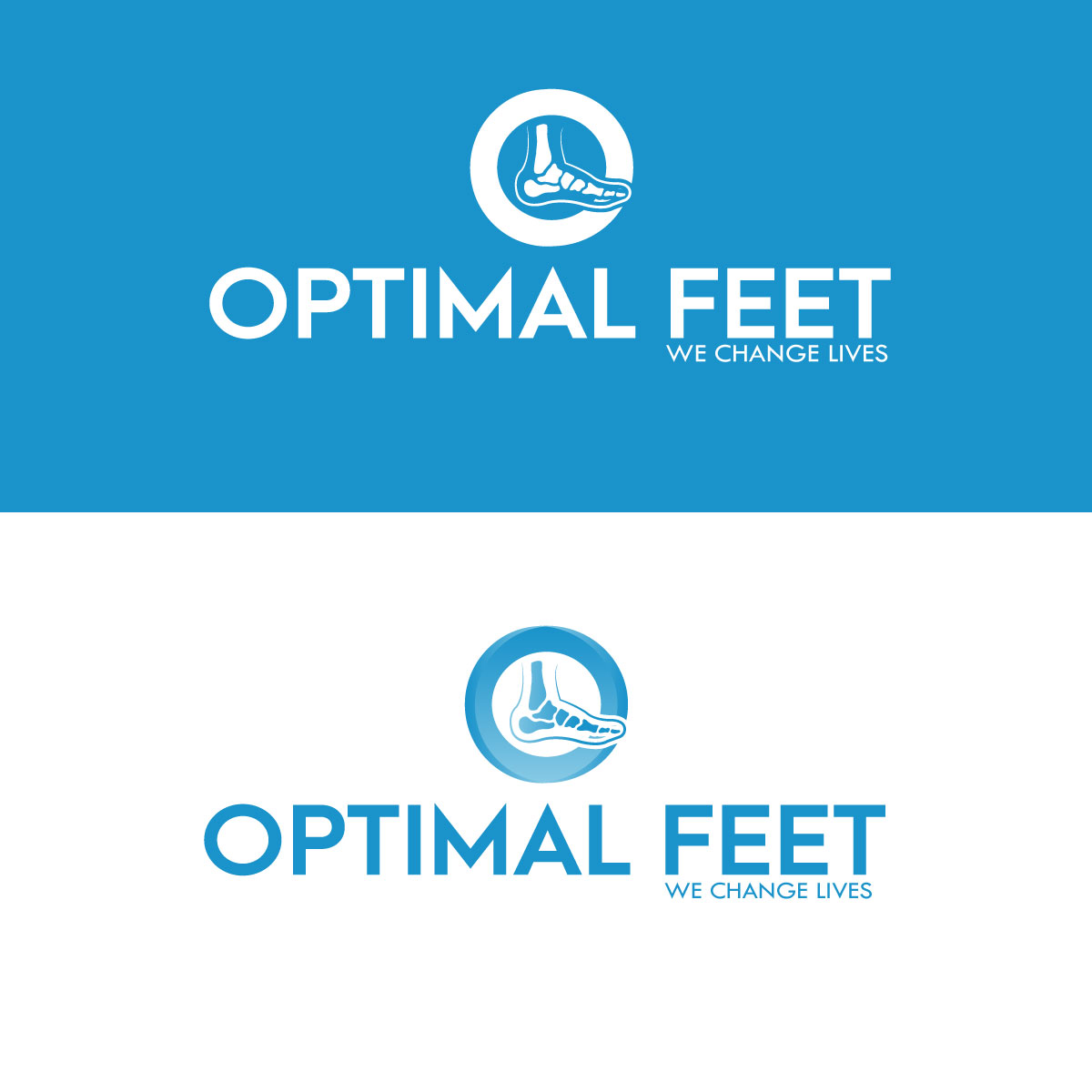 Logo Design by EnriqueF for Optimal Feet, LLC | Design #25402196