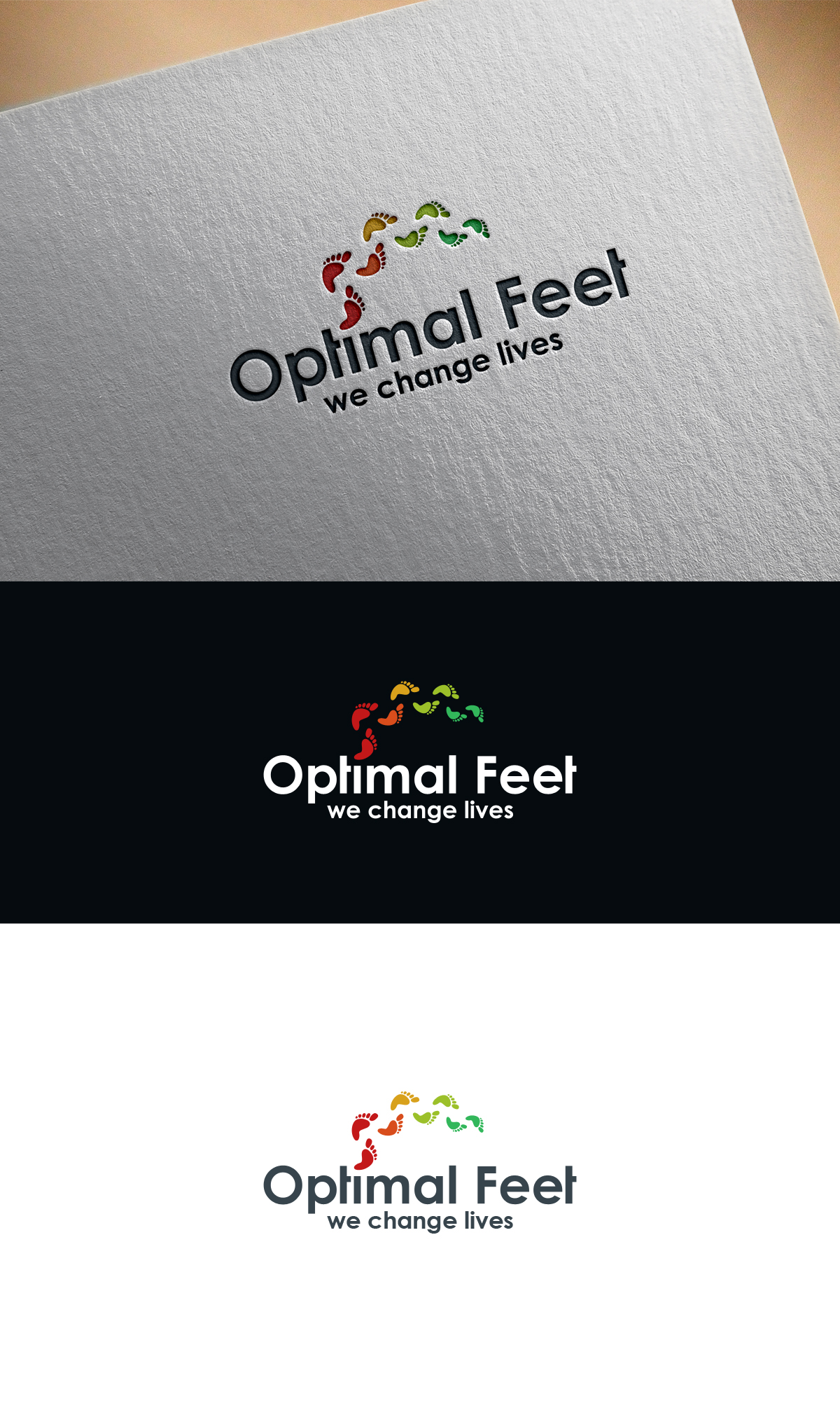 Diseño de Logo por logo_s para Optimal Feet, LLC | Diseño #25280964