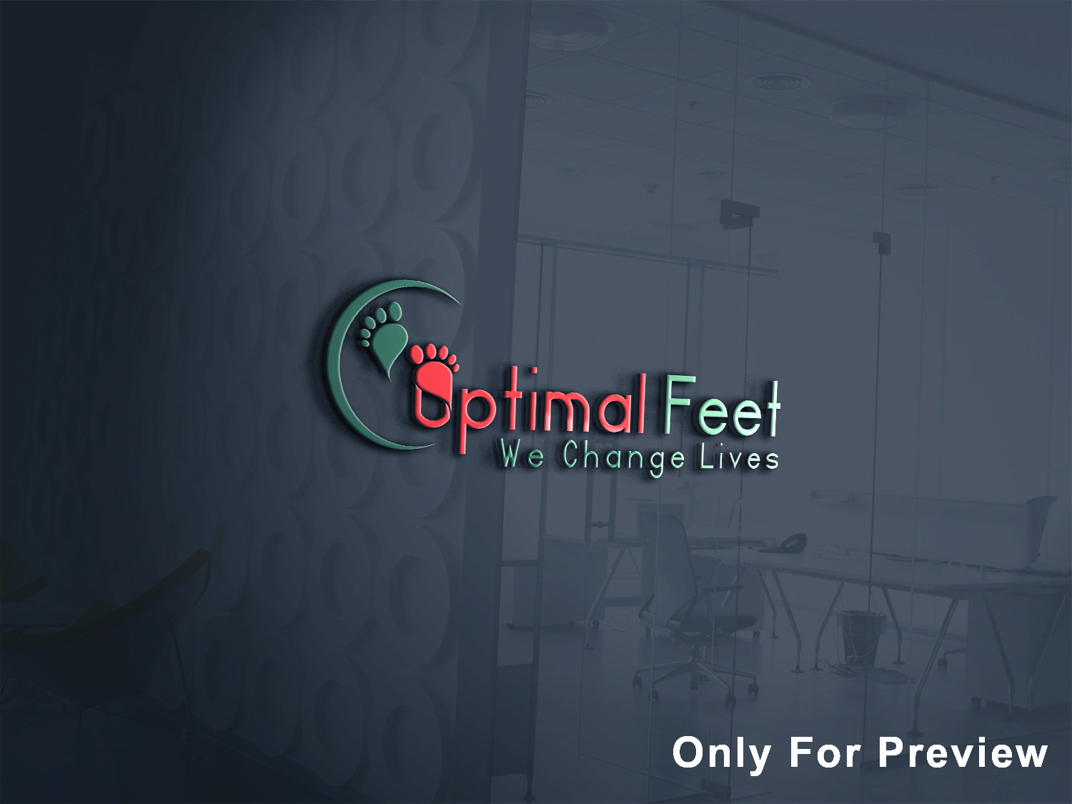 Logo Design by Deziners Zone for Optimal Feet, LLC | Design #25283535